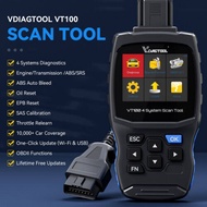 【Proton&Perodua&All OBD2 Cars】VDIAGTOOL VT100 Professional Automotive Scanner SRS/ABS/Transmission/E