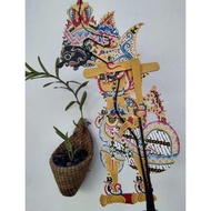 Wayang Kulit Sapi ASLI Duryudana Duryudono Kualitas Biasa Ukuran Standar Dalang