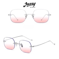 Kính Mát Nữ Má Hồng Cao Cấp JMK09 Jussy Official Kính Râm Nữ Chống Tia UV Gọng Mắt Oval Full Hộp Loc
