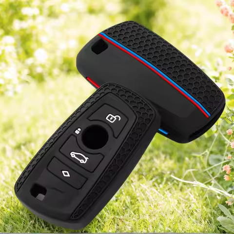 Silicone for BMW 1 3 5 7 Series X1 X3 X4 X5 X6 F10 F20 F30 F34 F25 F31 M3 M4 E34 Remote Car Key Case