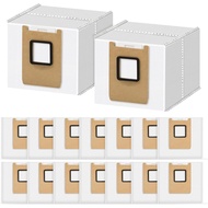 16 Pek Beg Habuk untuk eufy E28 Omni / E25 Pembersih Vakum Robot Omni, Beg Vakum Berkapasiti Besar 3