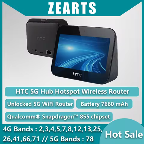 HTC 5g hub router high-speed Gigabit indoor and outdoor portable wifi unlocked plug-in card(98%new)