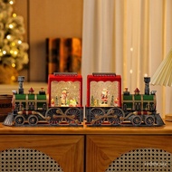 New Christmas Locomotive Decorations with Music Christmas Gift Decoration Christmas Children's Small Gift