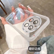 เคสสำหรับ Realme 12 Pro Plus 5G 2024เคสชุบแบบบางโปร่งใสฝาครอบใสสำหรับ Realme12Pro 12Pro 12Pro + 12Pr