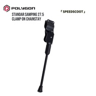 Polygon Kickstand Bicycle Side Stand 27.5 Clamp on Chainstay Xtrada 5 6 7