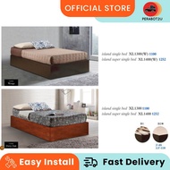 P2U XL Single Wooden Bed / Solid Wood Single Bed / Katil Kayu Bujang /ExportQuality / BedRoomFurniture / KatilSingleKayu