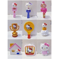 Hello Kitty toy preloved toy P4 Microphone shining stick secret trophy Gumball Machine Mirror