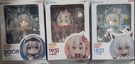HololiveホロライブGood Smile Company 黏土人系列（全新未開）白銀諾艾爾 ( 2008)，百鬼綾目 (1951)，白上吹雪 （1821）