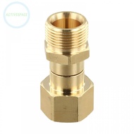 High Pressure Washer M22 15mm Copper Swivel Fitting for Hose Attachment