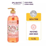 Sữa tắm Purite Hoa HồngAnh Đào 1.1L
