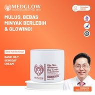 MEDGLOW CLINIC Basic Whitening Oily Day Cream SPF 30 | Skincare Krim Pagi Pemutih Kulit Berminyak Mo