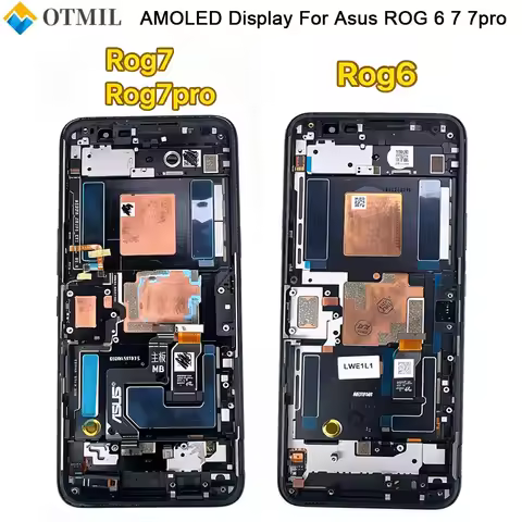 6.78' AMOLED For Asus ROG 6 Phone 6 6D AI2201C AI2203 For Asus ROG 7 7pro AI2205 AI2205_C Phone 7 7p