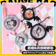 Demon Badge Bag High-Value Storage Bag Protective Badge Brick Badge Waterproof Double-Sided Transpar