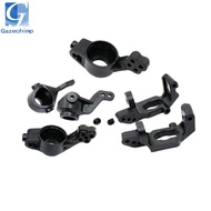 [Gazechimp] RC Car Steering Hub Carrier Set for HSP 94123/94107/94107pro RC  crawler Buggy Truck Mod