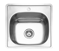 TEKA อ่างล้างจาน  รุ่น SINK S50 1B SS แถมก๊้อกน้ำเย็น