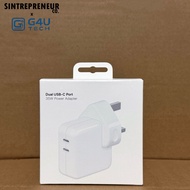 [🇸🇬] Original 35W Dual USB-C Fast Charger Power Adapter | PD Fast Charge | For iPhone 15 / 14 / 13 /