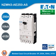 EATON Moded Case Circuit Breaker Normal Switching Capacity (MCCB) 3P 250A 50kA At 415V-NZMN3-AE250-A
