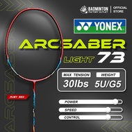 YONEX Arcsaber 73 Light Series oleh Rudy Hartono Raket Badminton - 5UG5 Max Tension 30LBS - 100% ORI