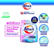 ATTACK Detergent Plus Softener Floral Romance Concentrate Detergent Powder (ATSV) - 700g