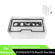 Thay thế hộp bụi cho roborock t7s S7 cộng với S7 S70 S75 t7s cộng với Robot hút bụi phụ tùng Thùng r