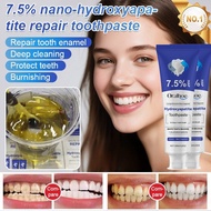 【Repairs Tooth Enamel】 JC 7.5% Nano Hydroxyapatite Repair Toothpaste for Sensitive Teeth / Toothpast