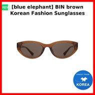 [blue elephant] BIN brown Korean Fashion Sunglasses / Korean Fashion Sunglasses / Cat-Eye Frame by S