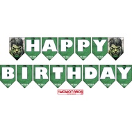 Hbd Hulk Banner NEW motif