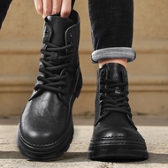 NUDANLAI | Giày Boot Nam Cao Cổ Đế Dày