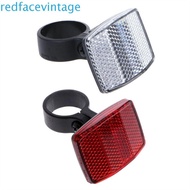 REDFACEVINTAGE Bike Reflector Mountain Bike Accessories Cycling Parts Road Bike Bike Part Front Rear