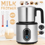 Stainless Steel Electric Milk Frother Milk Steamer Creamer Milk Heater Coffee Foam for Latte Cappucc