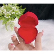 Rose heart box, red heart box. Red heart box for rings