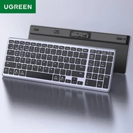 UGREEN Wireless Keyboard Bluetooth 5.0 2.4G USB C Rechargeable 99 Keycaps Keyboard For PC Computer