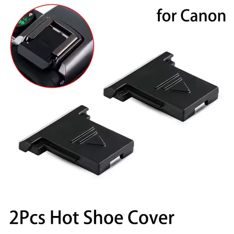 2pcs Camera Hot Shoe Cover Hot Shoe Cap Protector for Canon EOS R5 R6 90D 80D 77D 70D 7D Mark II 7D 