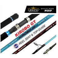 Ajiking Kirobo GT Saltwater Popping Spinning Fishing Rod (7'6ft-8'6ft)