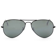 Hot 2021 Original Ray Ban Aviator RB3025  Black Crystal Mirror Sunglasses-Sunglasses