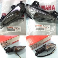 Y15 YSUKU EXCITER SNIPER Y150ZR FRONT SIGNAL LIGHT FLASHER LAMP SMOKE / TINTED REAR (YAMAHA100%ORIGINAL) DEPAN BELAKANG