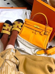 Hermes Kelly Lakis 32 9V Jaune D’or 太陽黃