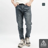 D2shop men's jeans, blue-gray jeans with embroidered pockets, blue-gray [J-D337]