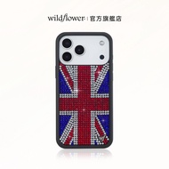 [Wildflower MY Official Store] British Heart iPhone Case for iPhone Shock Resistant INS Style Coquet