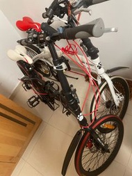 HACHIKO HA-01 摺合單車 拍拖價 兩架單車共$1500