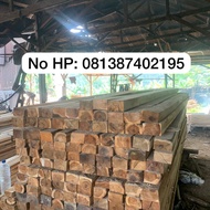 kayu balok 8x12x400 1 kubik isi 26 balok