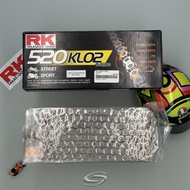 RK Chain 520 KLO2 O-Ring 120L Motorcycle Chain