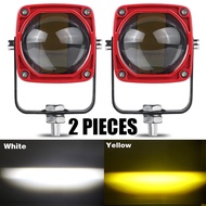SDRGH 2 inch Motorcycle Fog Light LED Spotlight Headlight 20W Work Light 8D LED Off Road 4x4 For Car