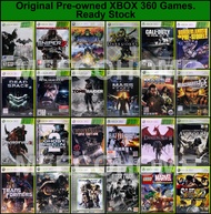 Original XBOX 360 Pre Owned Used Mass Effect Splinter Cell Batman Call of Duty GTA V Console Games D