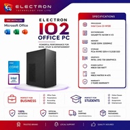 Electron IO2 DIY Office PC Package (Intel Core i3-14100, 16GB, 512GB SSD, Intel UHD Graphics, W11 Pr