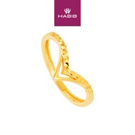 HABIB Oro Italia 916 Yellow Gold Ring GR49900523