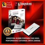 KINGSTON XS2000 PORTABLE SSD HIGH-PERFORMANCE EXTERNAL DRIVE (500GB / 1TB / 2TB)