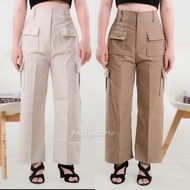Cargo Pants - Highwaist Loose cargo - Women's cargo Pants - Baggy Pants cargo - chino cargo