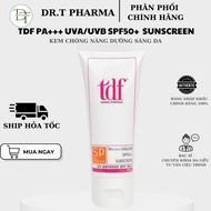 (COMPANY STAMP) SUNSCREEN TDF PA+++ UVA/UVB SPF 50+ SUNSCREEN - SKIN BRIGHTENING CREAM (50g tube)