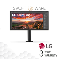 LG 27'' UltraFine 4K UHD IPS USB-C HDR Monitor with Ergo Stand - 27UN880-B